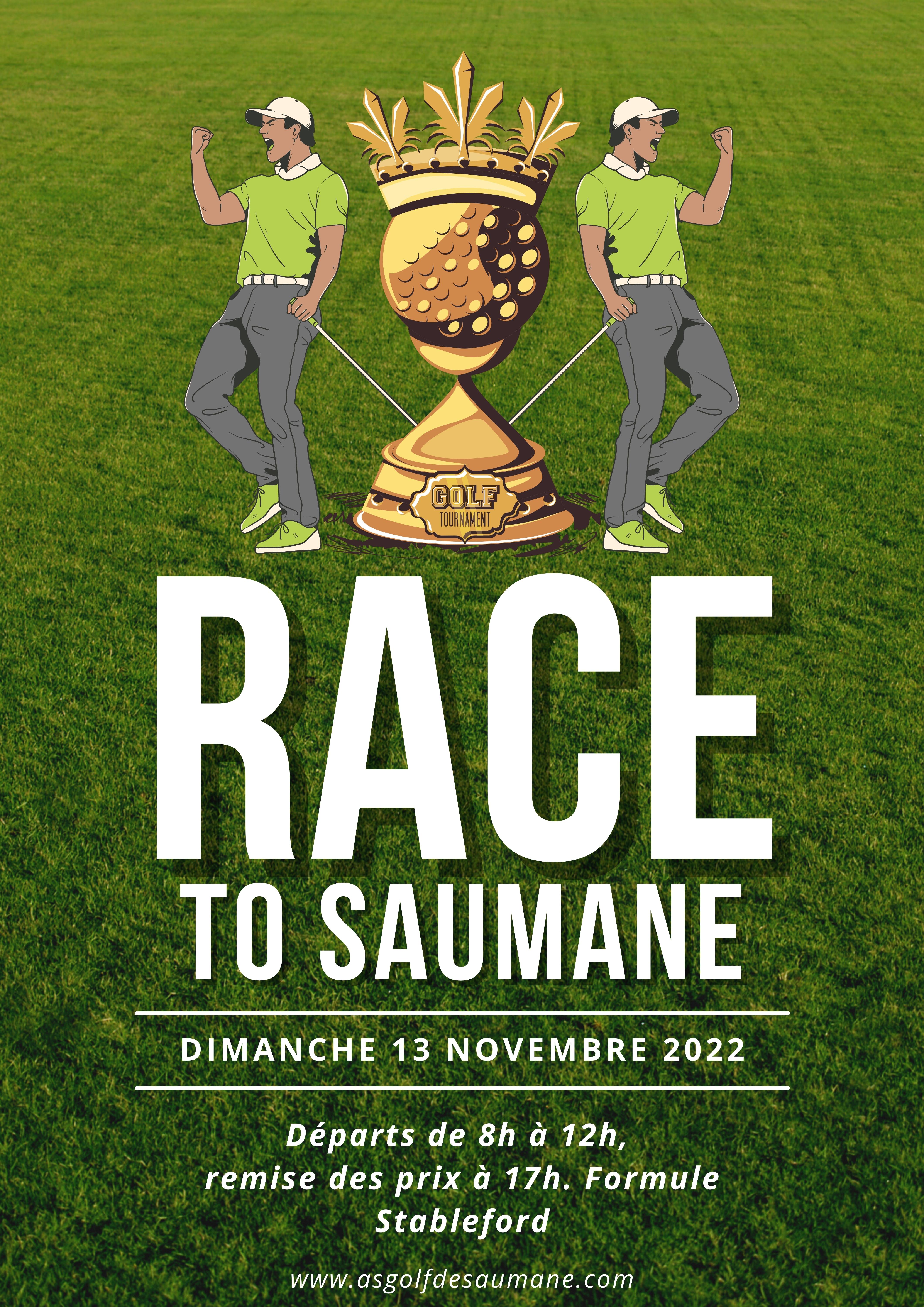 race to saumane 2022 golf de saumane compétition