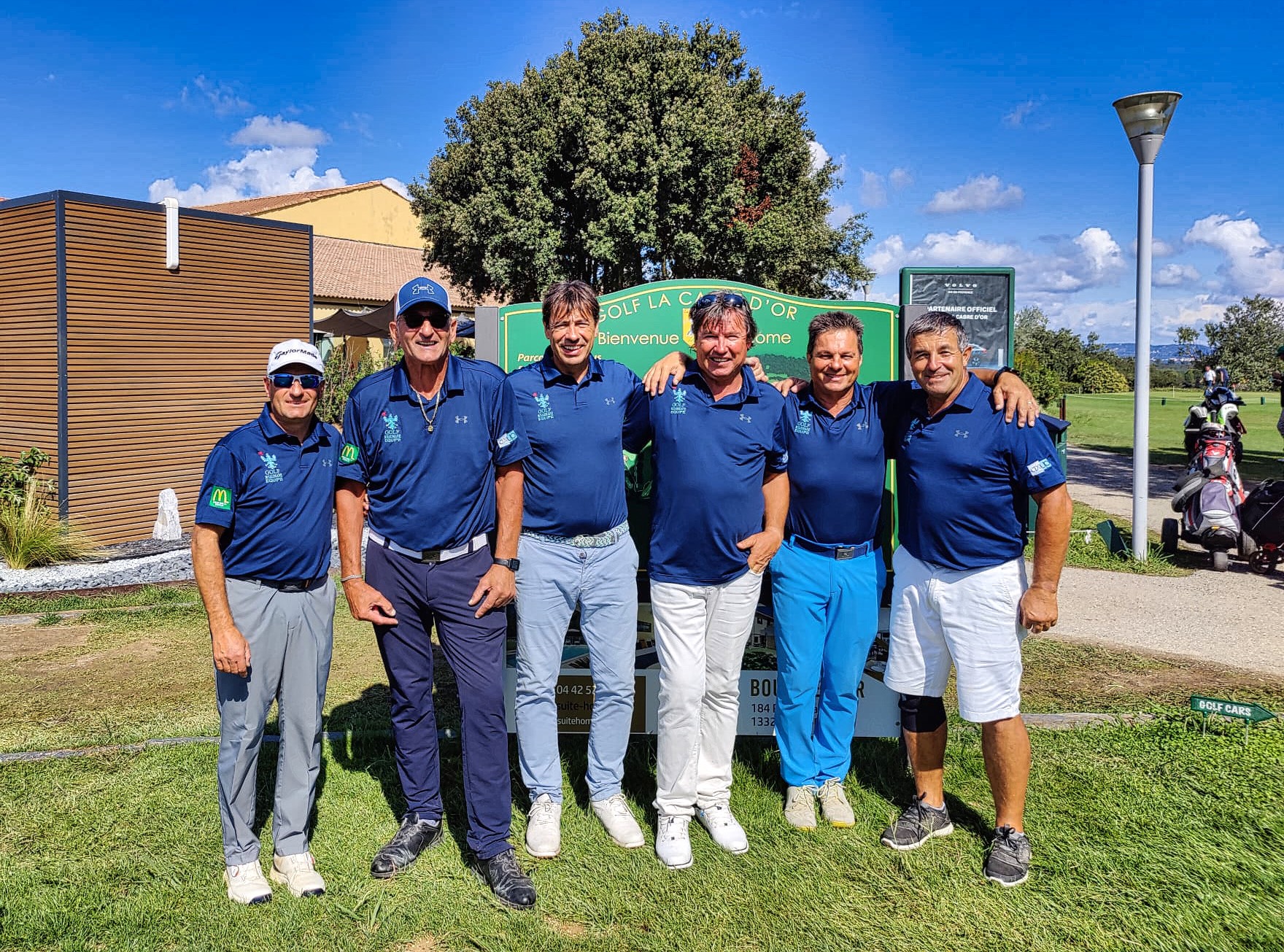 équipe fédérale des séniors golf de saumane 2022