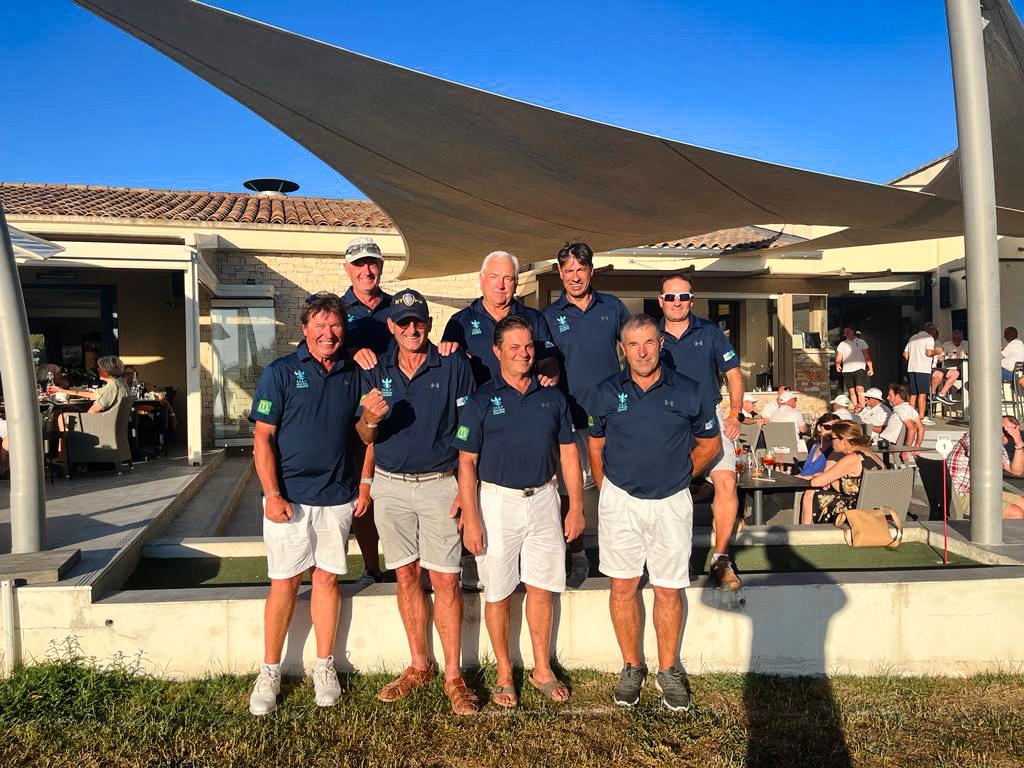 Equipe senior golf de Saumane 2022 championnat de ligue 
