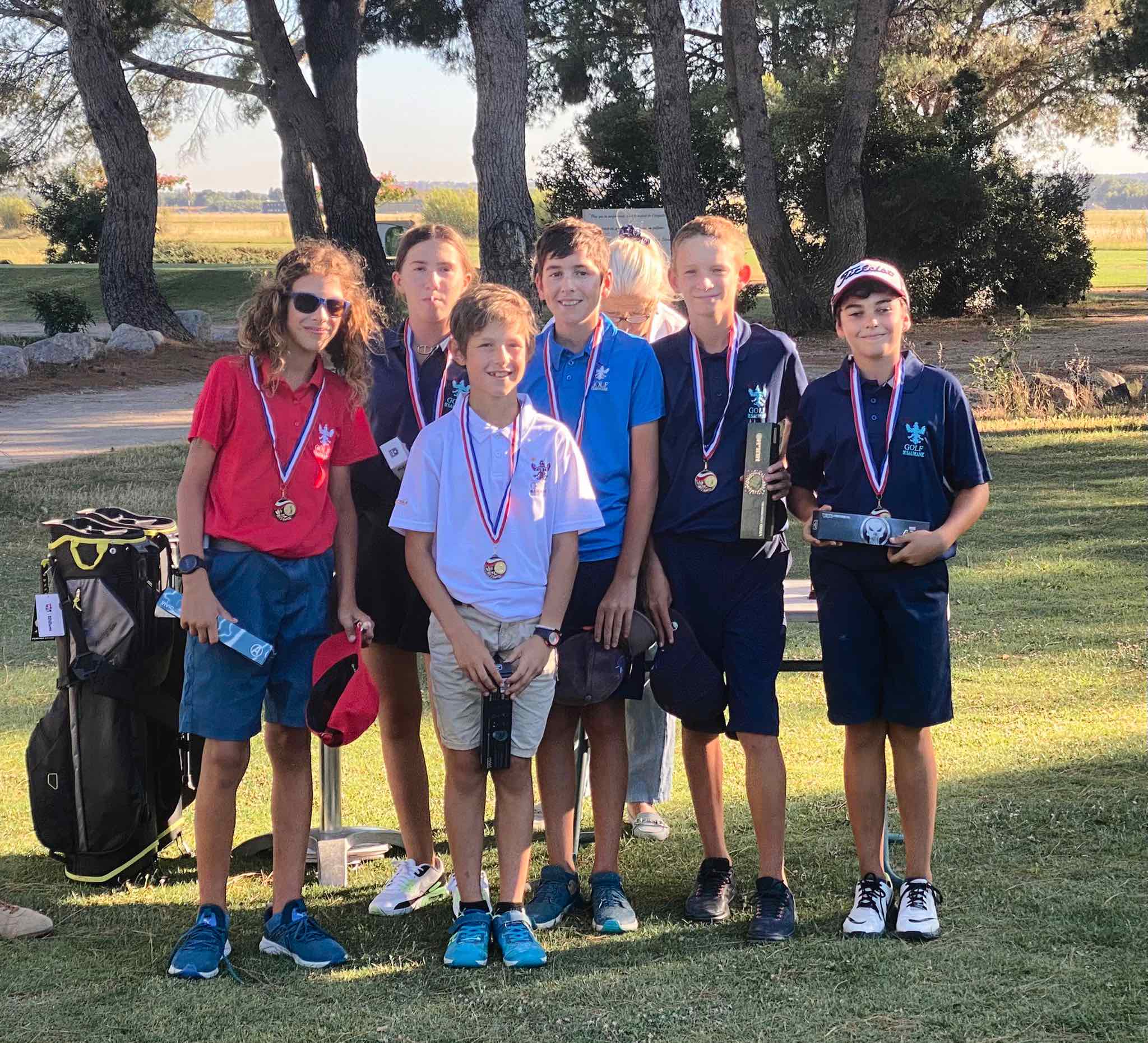 U16 école de golf de saumane 2022